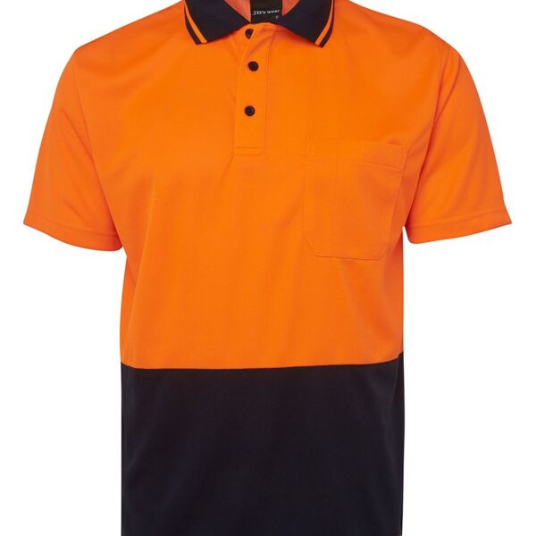 Hi Vis Non Cuff Traditional Polo - Adults Thumbnail
