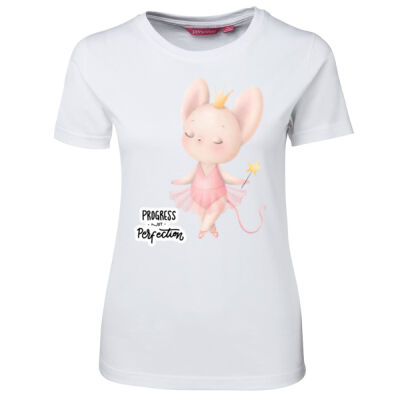 Peppy Pirouette Shirt - Ladies Tee - On Special! Thumbnail