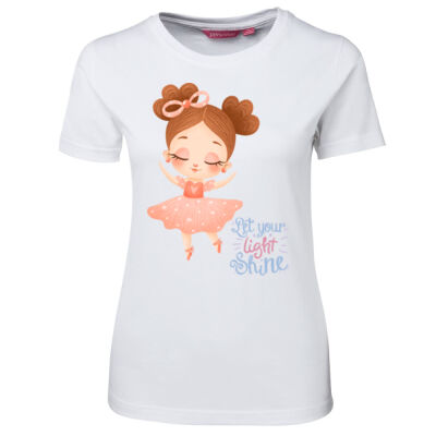 Ribbon Rhythm Top - Ladies Tee - On Special! Thumbnail