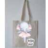 Budget Calico Tote Bag Thumbnail