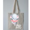 Budget Calico Tote Bag Thumbnail