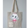 Budget Calico Tote Bag Thumbnail