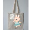 Budget Calico Tote Bag Thumbnail