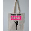 Budget Calico Tote Bag Thumbnail