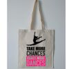 Budget Calico Tote Bag Thumbnail