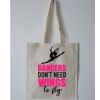 Budget Calico Tote Bag Thumbnail