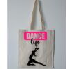Budget Calico Tote Bag Thumbnail