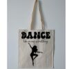 Budget Calico Tote Bag Thumbnail