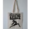 Budget Calico Tote Bag Thumbnail