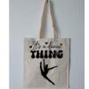 Budget Calico Tote Bag Thumbnail