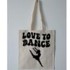 Budget Calico Tote Bag Thumbnail